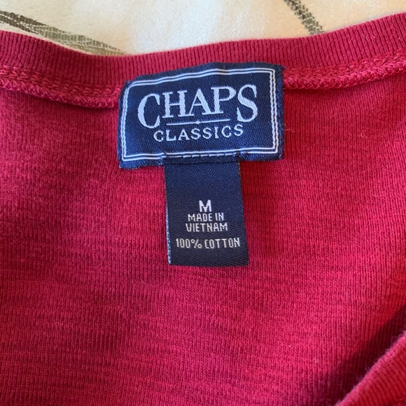 Donated Chaps long sleeve ladies top - Picture 5 of 6